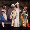 Actors (L-R) Kate Burton, Edward Zang & Brian Reddy in a scene fr. the Broadway revival of "Alice in Wonderland."