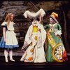 Actors (L-R) Kate Burton, Edward Zang & Brian Reddy in a scene fr. the Broadway revival of "Alice in Wonderland."