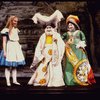 Actors (L-R) Kate Burton, Edward Zang & Brian Reddy in a scene fr. the Broadway revival of "Alice in Wonderland."