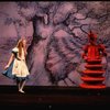 Actors (L-R) Kate Burton & James Valentine as the Mock Turtle in a scene fr. the Broadway revival of "Alice in Wonderland."