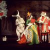 Actors (L-R) Curt Dawson, Brian Reddy & Richard Woods in a scene fr. the Broadway revival of "Alice in Wonderland."