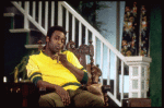 Actor Cleavon Little in a scene fr. the Broadway play "All Over Town." (New York)