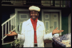 Actor Cleavon Little in a scene fr. the Broadway play "All Over Town." (New York)