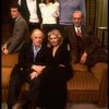 Actors (Top L-R) Garrett Brown, Polly Draper & Jay O. Sanders, (Middle L-R) Steven Culp & Tom Aldredge, (Bottom L-R) Jack Warden & Michael Learned in a scene fr. the Hartman Theatre's production of the Neil Simon play "Actors and Actresses."
