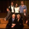 Actors (Top L-R) Garrett Brown, Polly Draper & Jay O. Sanders, (Middle L-R) Steven Culp & Tom Aldredge, (Bottom L-R) Jack Warden & Michael Learned in a scene fr. the Hartman Theatre's production of the Neil Simon play "Actors and Actresses."