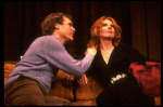 Actors Jay O. Sanders & Michael Learned in a scene fr. the Hartman Theatre's production of the Neil Simon play "Actors and Actresses."