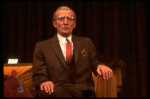Actor Tom Aldredge in a scene fr. the Hartman Theatre's production of the Neil Simon play "Actors and Actresses."