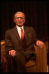 Actor Tom Aldredge in a scene fr. the Hartman Theatre's production of the Neil Simon play "Actors and Actresses."