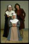 Actresses (L-R) Rosemary Murphy, Lily Knight & Valerie Harper in a publicity shot for a National tour of the Broadway play "Agnes of God." (New York)