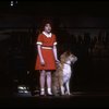 Actress Danielle Findley & Beau the dog ("Sandy") in a scene fr. the Broadway-bound musical "Annie 2: Miss Hannigan's Revenge." WASHINGTON