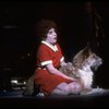 Actress Danielle Findley & Beau the dog ("Sandy") in a scene fr. the Broadway-bound musical "Annie 2: Miss Hannigan's Revenge." WASHINGTON