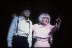Actors Dorothy Loudon & Ronny Graham in a scene fr. the Broadway-bound musical "Annie 2: Miss Hannigan's Revenge." WASHINGTON
