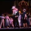 Actors (L-R) Danielle Findley, Harve Presnell & Lauren Mitchell w. the ensemble in a scene fr. the Broadway-bound musical "Annie 2: Miss Hannigan's Revenge." WASHINGTON