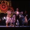 Actors Harve Presnell (L), Danielle Findley (2L) & J. K. Simmons (C) in a scene fr. the Broadway-bound musical "Annie 2: Miss Hannigan's Revenge." WASHINGTON