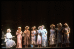 Actresses Lauren Mitchell (L) & Dorothy Loudon (2L) in a scene fr. the Broadway-bound musical "Annie 2: Miss Hannigan's Revenge." WASHINGTON