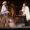 Actors Lauren Mitchell & Scott Robertson in a scene fr. the Broadway-bound musical "Annie 2: Miss Hannigan's Revenge." WASHINGTON