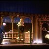 Actors (L-C) Harve Presnell & Terrence P. Currier in a scene fr. the Broadway-bound musical "Annie 2: Miss Hannigan's Revenge." WASHINGTON