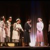 Actors Mary-Pat Green (3R), Lauren Mitchell (2R) & Terrence P. Currier (R) in a scene fr. the Broadway-bound musical "Annie 2: Miss Hannigan's Revenge." WASHINGTON