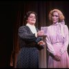 Actresses (L-R) Mary-Pat Green & Lauren Mitchell in a scene fr. the Broadway-bound musical "Annie 2: Miss Hannigan's Revenge." WASHINGTON