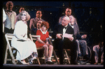 Actors (L-R) Lauren Mitchell, Danielle Findley & Harve Presnell w. the ensemble in a scene fr. the Broadway-bound musical "Annie 2: Miss Hannigan's Revenge." WASHINGTON