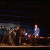 Actors Danielle Findley (L) Harve Presnell (2R) & Lauren Mitchell (R) in a scene fr. the Broadway-bound musical "Annie 2: Miss Hannigan's Revenge." WASHINGTON