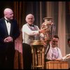 Actors (L-C) Harve Presnell & Terrence P. Currier in a scene fr. the Broadway-bound musical "Annie 2: Miss Hannigan's Revenge." WASHINGTON