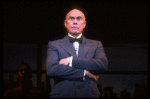 Actor Harve Presnell in a scene fr. the Broadway-bound musical "Annie 2: Miss Hannigan's Revenge." WASHINGTON
