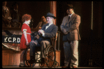 Actors (L-C) Danielle Findley & Raymond Thorne in a scene fr. the Broadway-bound musical "Annie 2: Miss Hannigan's Revenge." WASHINGTON