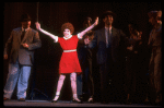 Actors (C-R) Danielle Findley & Don Percassi in a scene fr. the Broadway-bound musical "Annie 2: Miss Hannigan's Revenge." WASHINGTON