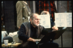 Director/choreographer Bob Fosse at a rehearsal for the Broadway musical "Big Deal" (New York)