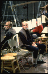 Director/choreographer Bob Fosse at a rehearsal for the Broadway musical "Big Deal" (New York)