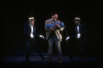 Actors (L-R) Wayne Cilento, Alan Weeks & Bruce Anthony Davis in a scene fr. the Broadway musical "Big Deal" (New York)