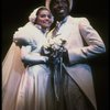 Actors Desiree Coleman & Mel Johnson, Jr. in a scene fr. the Broadway musical "Big Deal" (New York)