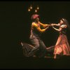 Actors Desiree Coleman & Mel Johnson, Jr. in a scene fr. the Broadway musical "Big Deal" (New York)