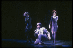 Actors (L-R) Valarie Pettiford, Gary Chapman & Barbara Yeager in a scene fr. the Broadway musical "Big Deal" (New York)