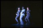 Actors (L-R) Valarie Pettiford, Gary Chapman & Barbara Yeager in a scene fr. the Broadway musical "Big Deal" (New York)