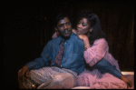 Actors Loretta Devine & Cleavant Derricks in a scene fr. the Broadway musical "Big Deal" (New York)