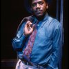 Actor Cleavant Derricks in a scene fr. the Broadway musical "Big Deal" (New York)