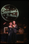 Singers Lynn Roberts & Bernie Knee in a scene fr. the Broadway musical "Ballroom." (New York)