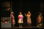 Actors (L-R) Dorothy Loudon, Patricia Drylie & Barbara Erwin in a scene fr. the Broadway musical "Ballroom." (New York)