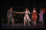 Actors (L-R) Michael Vita, Liz Sheridan, Patricia Drylie & Dorothy Loudon in a scene fr. the Broadway musical "Ballroom." (New York)