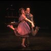 Actors Mary Ann Niles & Joe Milan in a scene fr. the Broadway musical "Ballroom." (New York)