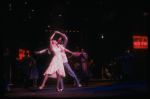 Actors Barbara Erwin & Gene Kelton in a scene fr. the Broadway musical "Ballroom." (New York)