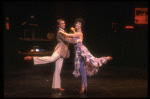 Actors Dick Corrigan & Roberta Haze in a scene fr. the Broadway musical "Ballroom." (New York)