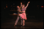 Actors Bud Fleming & Jayne Turner in a scene fr. the Broadway musical "Ballroom." (New York)