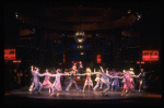 Dancers in a scene fr. the Broadway musical "Ballroom." (New York)