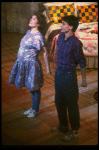 Actors Liz Callaway & Todd Graff in a scene fr. the Broadway musical "Baby." (New York)