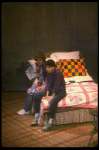Actors Liz Callaway & Todd Graff in a scene fr. the Broadway musical "Baby." (New York)