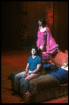 Actors Martin Vidnovic & Catherine Cox in a scene fr. the Broadway musical "Baby." (New York)