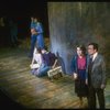 Actors (L-R) Martin Vidnovic, Catherine Cox, Liz Callaway, Todd Graff, Beth Fowler & James Congdon in a scene fr. the Broadway musical "Baby." (New York)